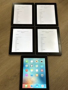 LOT OF 5 Apple iPad 2nd Gen Black A1395 16GB Wi-Fi MC769LL/A 9.7"-SCRATCH/DENTS - Picture 1 of 19