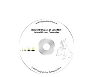 Return Of Owners Of Land 1876 Ireland Modern Domesday - Bild 1 von 1