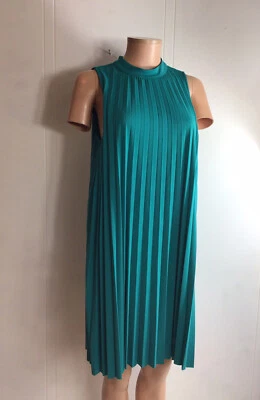 Vestido plisado mediano Tracy Reese para mujer Foto 1 de 4