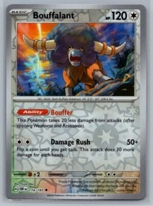 Bouffalant 174/197 Obsidian Flames Uncommon Reverse Holo Pokémon TCG 2023 - Picture 1 of 2