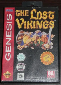 Sega Genesis. The Lost Vikings (NTSC EE. UU./CAN) - Imagen 1 de 4