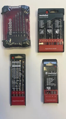 Metabo Bohrer Sets Steinbohrer Holzbohrer HSS-R Bohrer SDS Plus Hammer Bohrer
