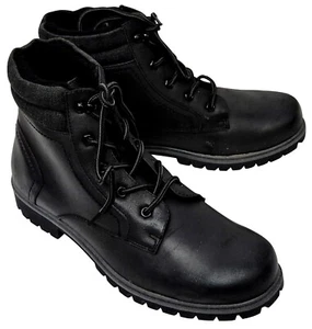 Botín de trabajo F & F Tesco para mujer con cordones negro sintético Reino Unido 8 UE 42 precio de venta sugerido por el fabricante 22 GBP - Imagen 1 de 6