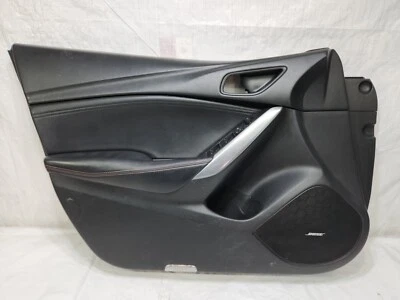 2014-2015 Mazda 6 Door Trim Panel Front Left Driver Side OEM GJS5 68 450G 04 Foto 1 de 4