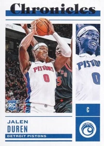 2022-23 Panini Chronicles - Chronicles #38 Jalen Duren (RC) - Pistons - Picture 1 of 2