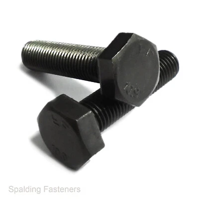SPALDING FASTENERS "Bulloni esagonali completamente filettati BSF alta trazione grado R acciaio autocolorante completamente filettati 1/4"" 1/2"