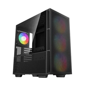 DeepCool CH560 ARGB Tempered Glass PC Case, Magnetic Hybrid Mesh, 3x ARGB Fans - Picture 1 of 1