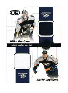 2001-02 Pacific Heads Up Quad Jerseys #13 Dunham/Legwand/Fitzgerald/Walker - Picture 1 of 2