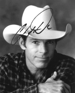 CHRIS LEDOUX REIMPRESIÓN FOTO 8X10 FIRMADA AUTOGRAFIADA IMAGEN HOMBRE CUEVA REGALO - Imagen 1 de 1