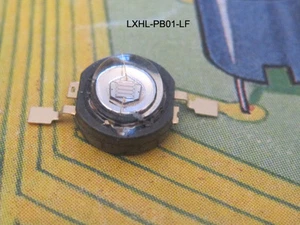 LXHL-PB01-LF Blue Lambertian Power Led 16lm 350mA 1pcs - Imagen 1 de 1