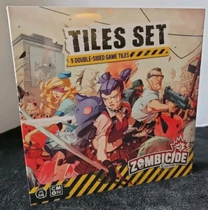 Cool Mini Or Not Zombicide 2nd Edition 9 Double Sided Game Tiles Set SEALED New. - Picture 1 of 3