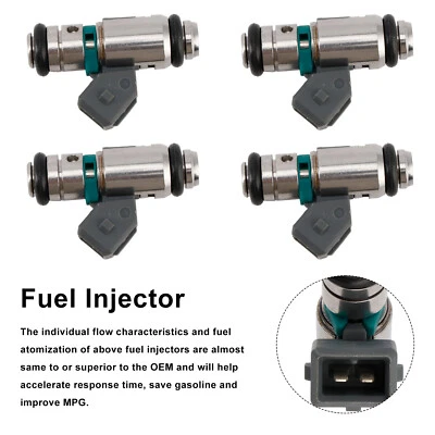 4PCS Fuel Iniector IWP042 Fit Renault Clio Espace Kangoo Laguna Megane AU - image 1 of 4