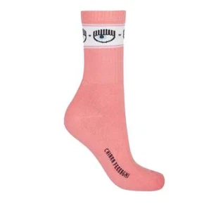Chiara Ferragni Socks Female Pink 75SB0J02ZG043428-35 - Picture 1 of 1