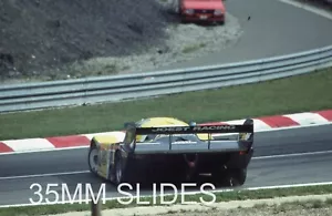CRASH PORSCHE 956 MERL HEYER BOB WOLLEK SPA 1000KM 1983 SLIDE 35MM PHOTOGRAPH - Picture 1 of 2