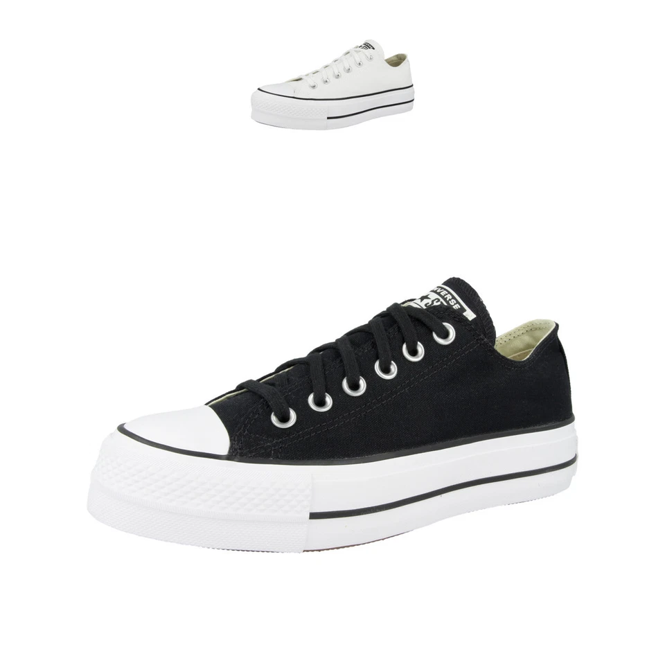 Converse Chuck Taylor All Star Platform OX Sneakers Donna Scarpe Sportive - Immagine 1 di 1