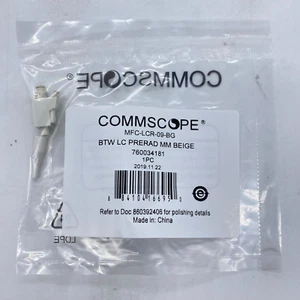 (Qt1) Commscope MFC-LCR-09-BG BTW LC PRERAD MM Beige 760 034 181 - Afbeelding 1 van 5