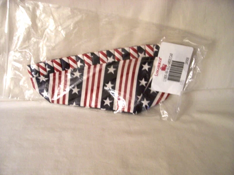 Longaberger 1996 All American Summertime Basket Liner Stars & Stripes  NIP Cover