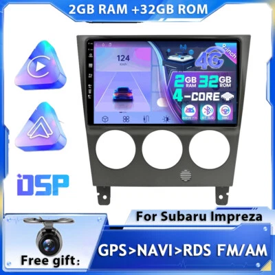 Sat Nav For Subaru Impreza GD GG 2000-2007 Car Stereo Android 14 GPS CarPlay DSP - image 1 of 4