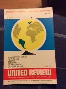 Manchester United v Estudiantes, 16 October 1968, European South American Cup - Picture 1 of 2