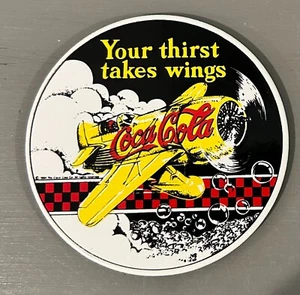 ANDE ROONEY "YOUR THIRST TAKES WINGS" COCA-COLA MAGNET - Picture 1 of 2