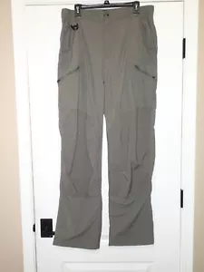 Rail Riders Men's Bushwacker Weatherpants Slate X-Large Zipper Hiking Pants - Picture 1 of 7