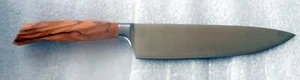 Halbbruderrmeister, KochmesserMESSER-, Oliva-HolzGRIFF, AUS SOLINGEN - Bild 1 von 3