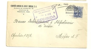 MESSICO 1915 10 CENTESIMI JUAREZ IN COPERTINA PER IL MESSICO (C698) - Foto 1 di 1
