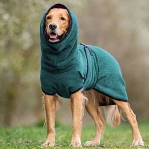Hundebademantel Handtuch Mikrofaser-Bademantel Haustier Saugfähige Trockenmantel - Bild 1 von 18
