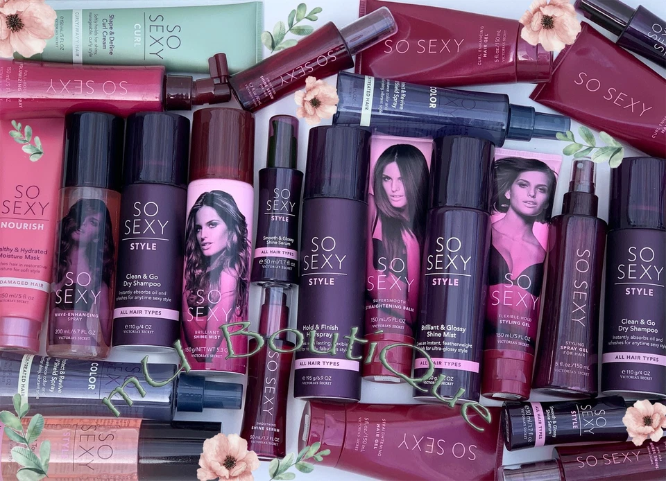 1 VICTORIAS SECRET SO SEXY HAIR STYLING PRODUCTS SPRAY GEL BALM MIST MASK U PICK - Image 1 of 1