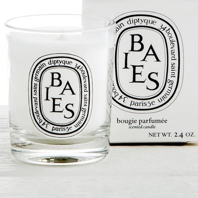 NUEVO EN CAJA SELLADA BAIES DIPTYQUE VELA PEQUEÑA 2.4 OZ 70 G BAYAS DE GROSELLA NEGRA Foto 1 de 4