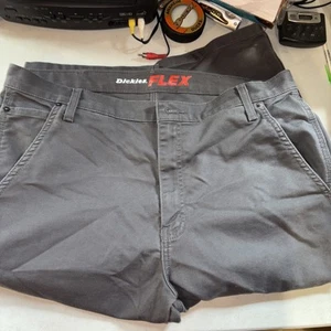Dickies Hose Herren 36x32 grau Carpenter Flex Workwear Stretch Canvas Baumwolle - Bild 1 von 5