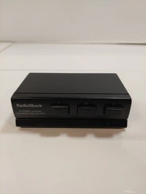 Radio Shack Stereo Audio Source Selector 42-2112 3 Inputs - Image 1 of 4