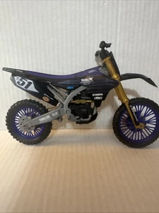 SX Supercross Justin Barcia #51 Yamaha Replica Dirt Bike 1:10 Loose Pre-owned - Picture 1 of 9