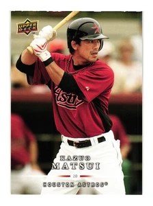 2008 Upper Deck First Edition #366 Kazuo Matsui Houston Astros - Picture 1 of 2