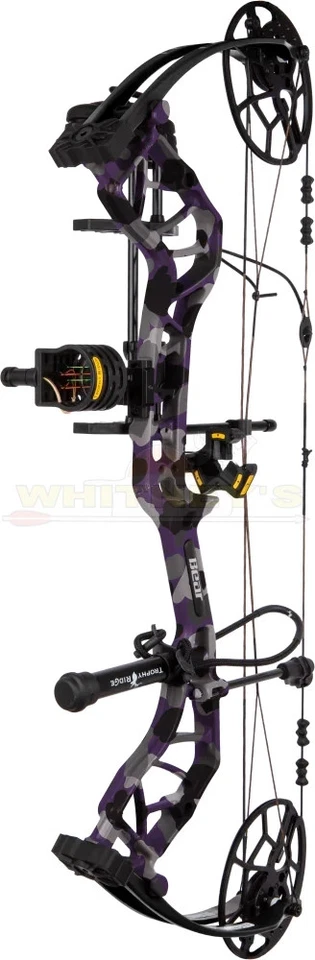 Bear Legit Maxx RTH - Right Hand - 10-70lbs - 14"-30" - Fred Bear Twilight - Image 1 of 1