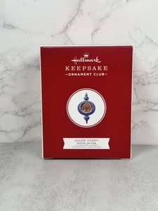 Hallmark Keepsake Ornament 2019 Inside Story Special Edition KOC Rare - Picture 1 of 8