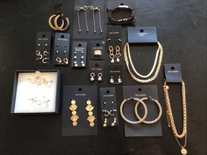20 New Pieces Jewelry Earrings Necklace Pierced SAKS Outlet Off Fifth Pins - Picture 1 of 7