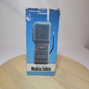 Vintage Realistic TRC-91 3-kanałowy walkie talk nowe stare zapasy w oryginalnym pudełku - Zdjęcie 1 z 14