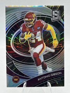 2021 Panini Spectra - [Base] - Hyper Prizm #99 - Antonio Gibson /75 - Bild 1 von 2
