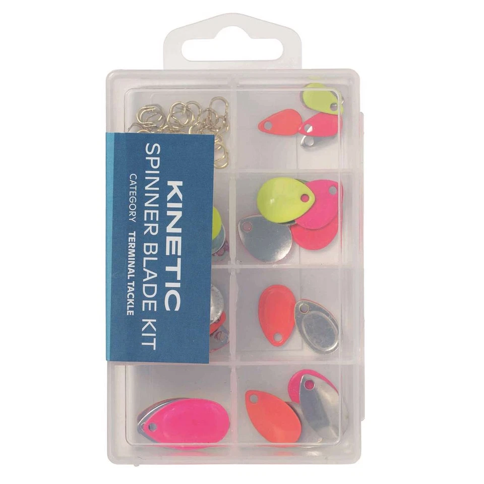 Kinetic Spinner Blade Kit Spinnerblätter für Naturköder Meeresangeln