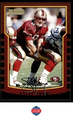 2000 Bowman #88 Steve Young Sports Card - Image 1 of 2