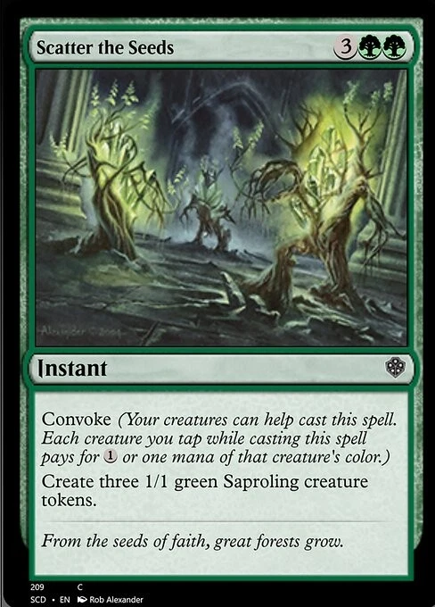 MTG Scatter the Seeds English SCD - Image 1 of 1