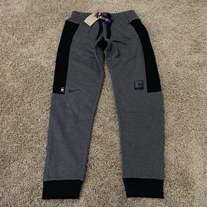 Mens Medium Nike MLB Cincinnati Reds Charcoal Black Sweatpants Authentic NWT $70 - Picture 1 of 6