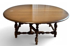 Vintage Ercol Old Colonial Drop Leaf Coffee Table Golden Dawn Supper Table - Picture 1 of 5