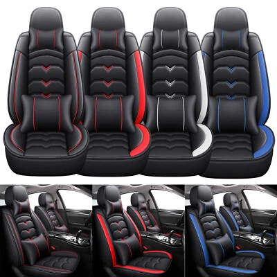 Car Seat Covers Full Set For Toyota Corolla/RAV4/Camry 2 Seat /5 Seat  Protector - Image 1 of 4