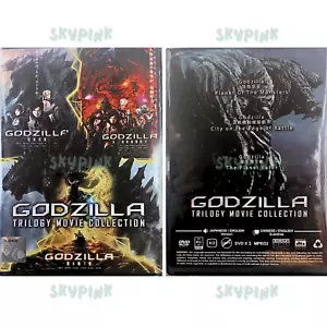 GODZILLA Trilogy Movie Collection DVD English Dubbed & Subtitles All Region - Picture 1 of 10