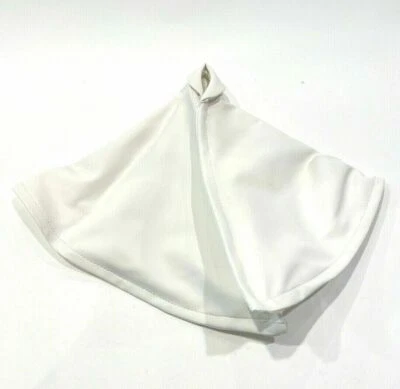 E4-01 Custom White 1/12Scale Cloak Wired Cape for  One:12 Moon Knight (No F - Image 1 of 4