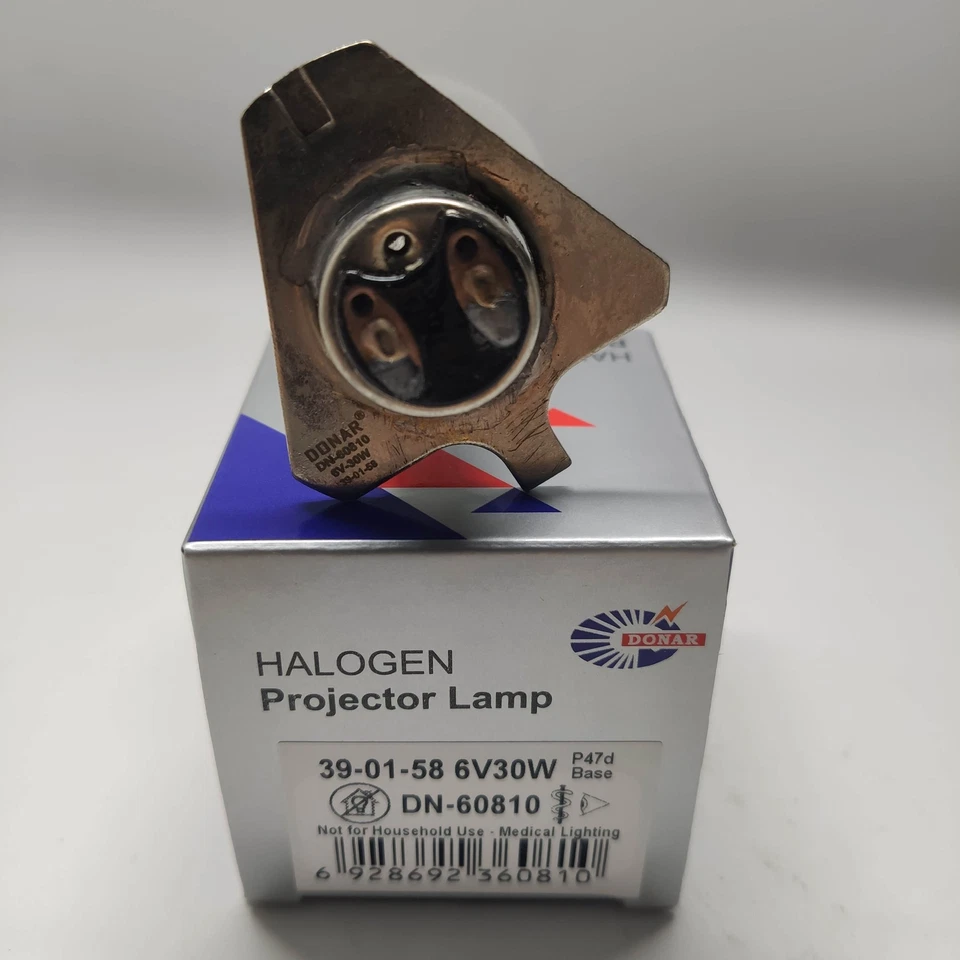 1 лампа для микроскопа OQ58Z 6 В30 Вт P47D Wotan 70313 Zeiss Ikon-voigtlander 39-01-58 - Изображение 1 из 3