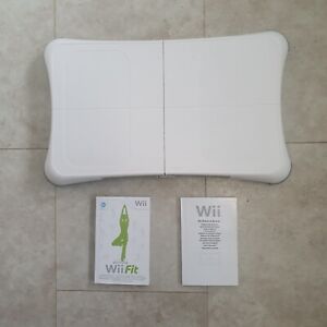 Boxed Nintendo Wii Fitness Balance Board with Wii Fit & Plus Games and Manuals