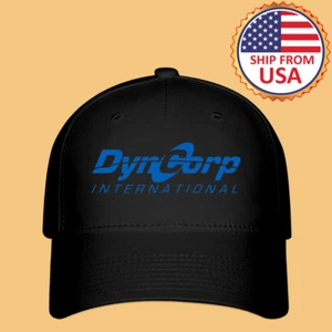 Gorra de béisbol negra Dyncorp famosa para hombre talla S/M y L/XL - Imagen 1 de 3